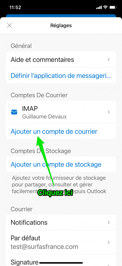 Comment Ajouter Une Boite Mail Outlook Sous Ios Et Andro D